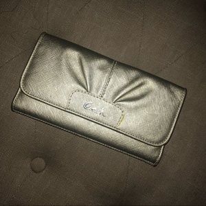 Pale gold coach Wallet